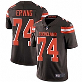 Nike Cleveland Browns #74 Cameron Erving Brown Team Color NFL Vapor Untouchable Limited Jersey,baseball caps,new era cap wholesale,wholesale hats